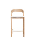 Neva Bar Stool - Silver/White