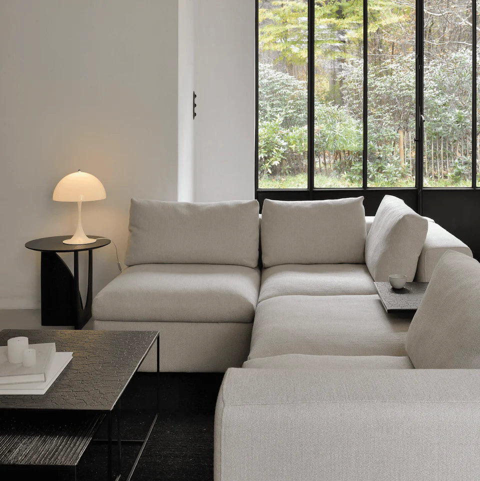 Ethnicraft Geometric Side Table in Oak Black