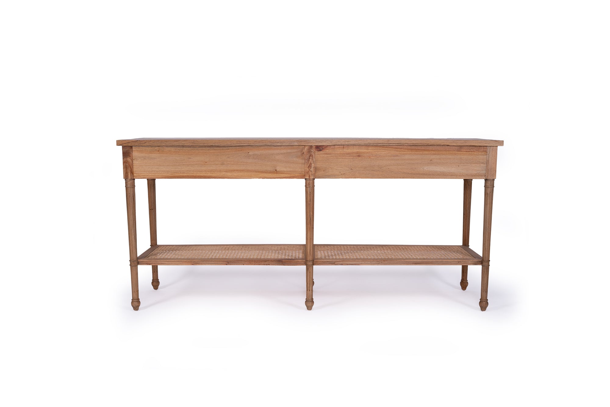 Village Wide Console Table - Weathered Oak