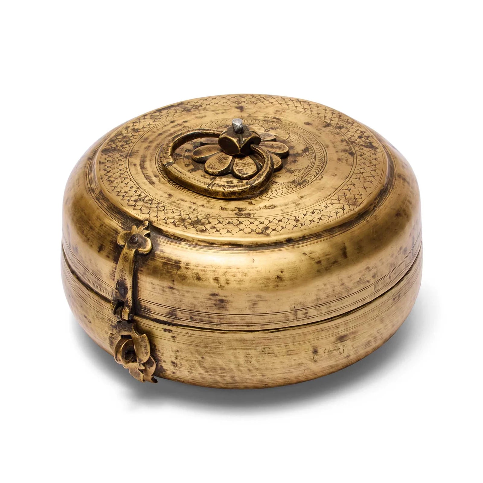 Katordan Brass Chapati Box