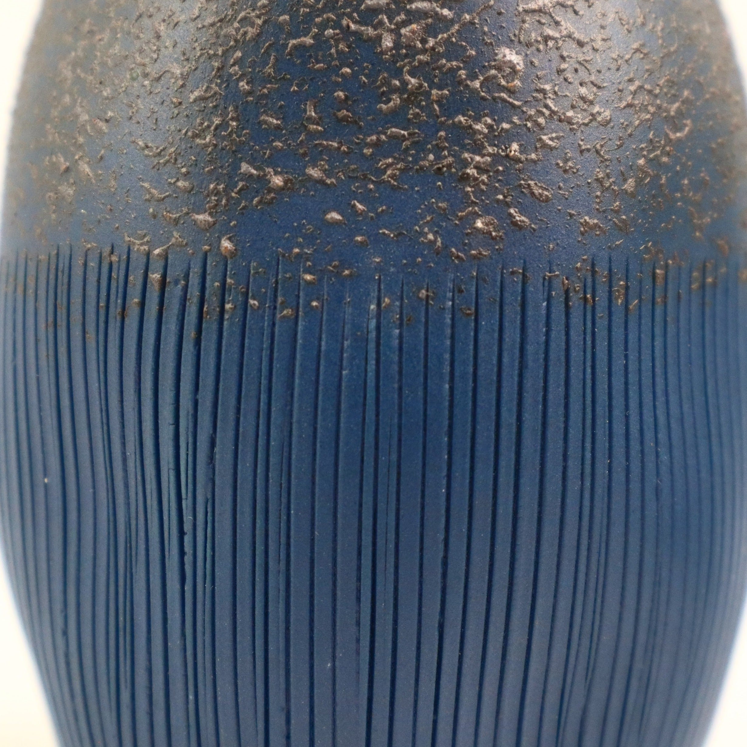Cucumis Blue Speckle Vase