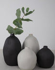 Cucumis Black Vase