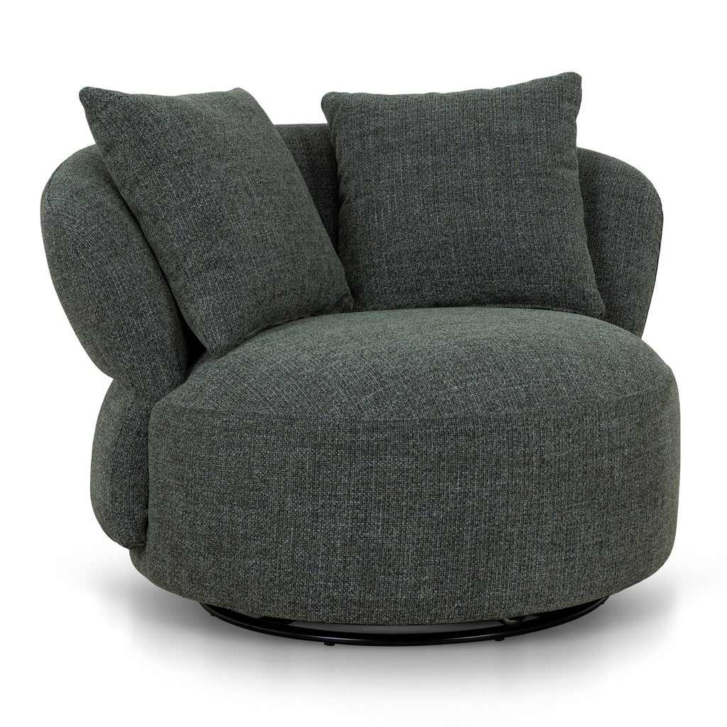 Evans Swivel Chair - Moss – Jarvis + Jarvis Home