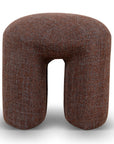 Lila Round Ottoman