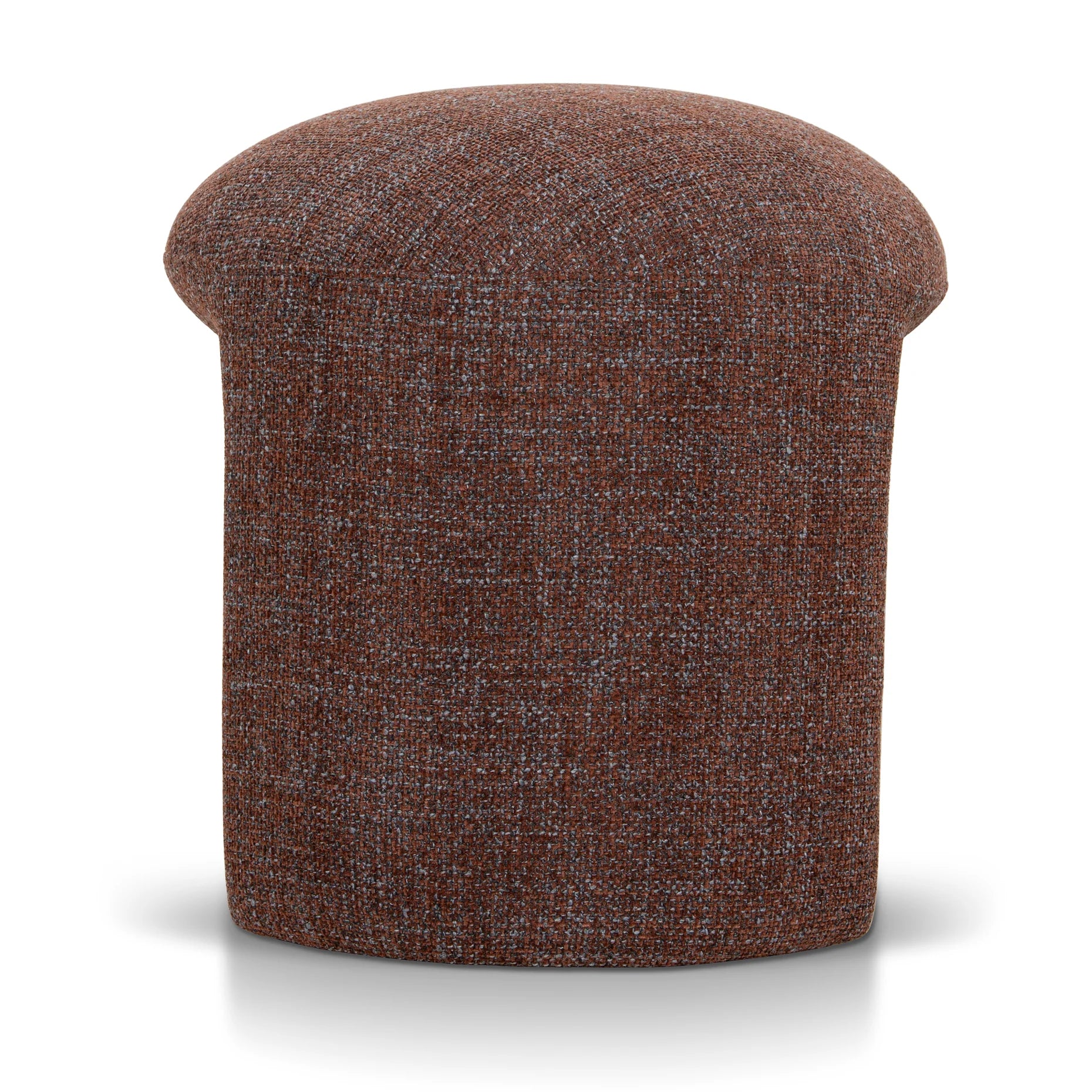 Lila Round Ottoman