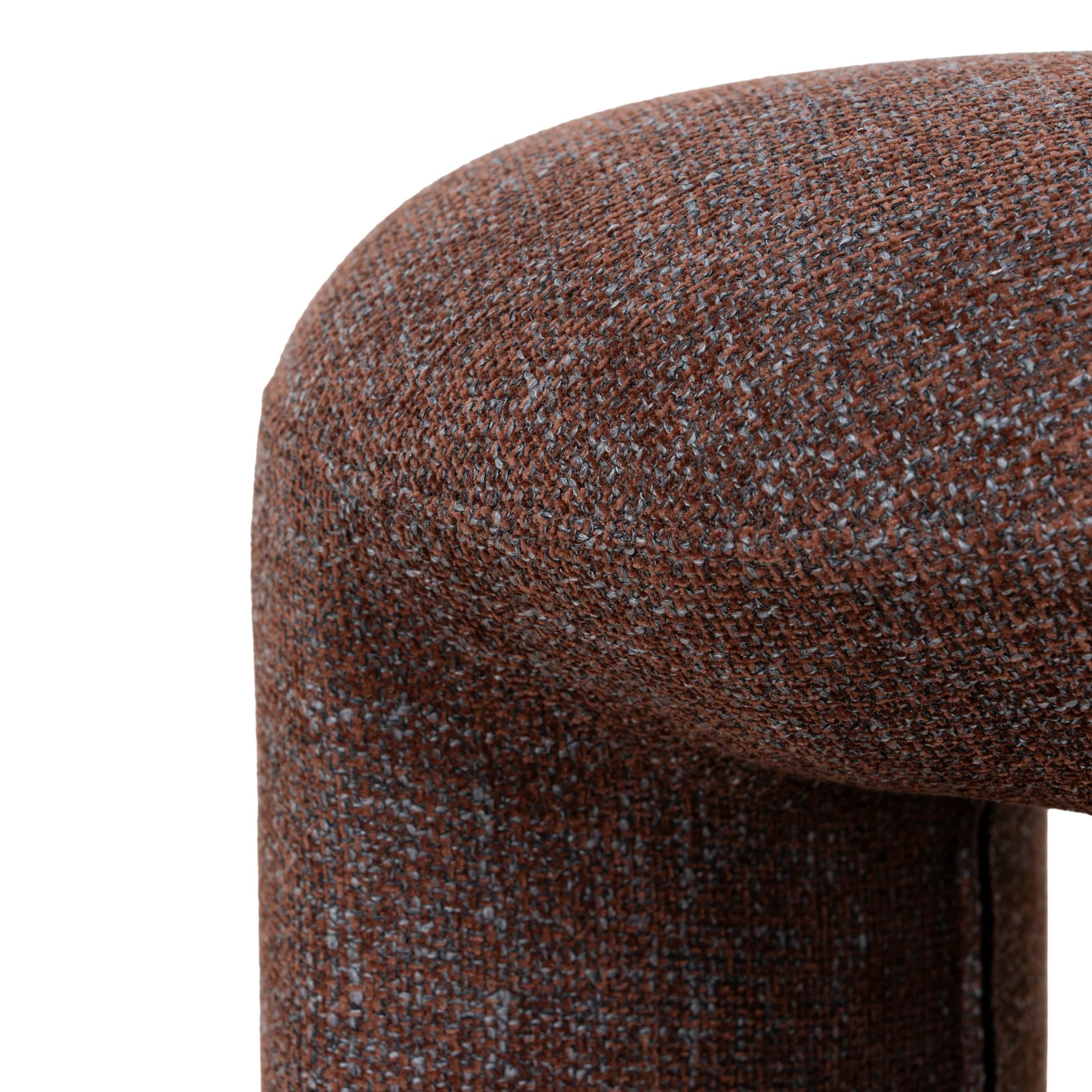 Lila Round Ottoman