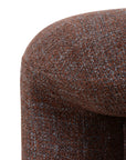 Lila Round Ottoman