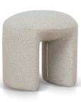 Lila Round Ottoman