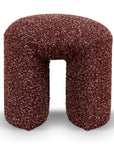 Lila Round Ottoman
