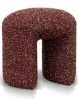 Lila Round Ottoman