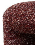 Lila Round Ottoman