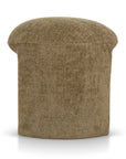 Lila Round Ottoman