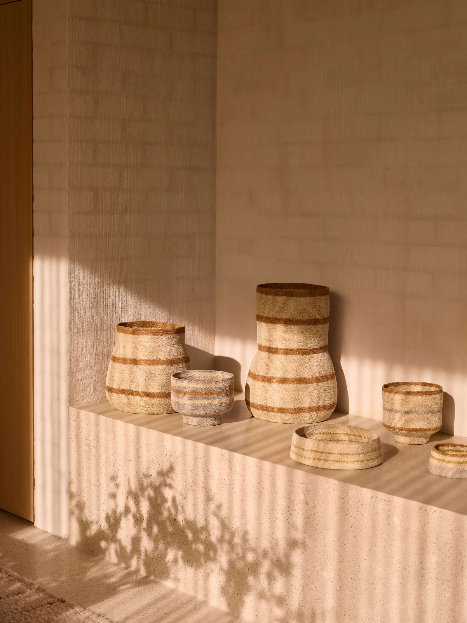 Sabine Woven Basket Trio