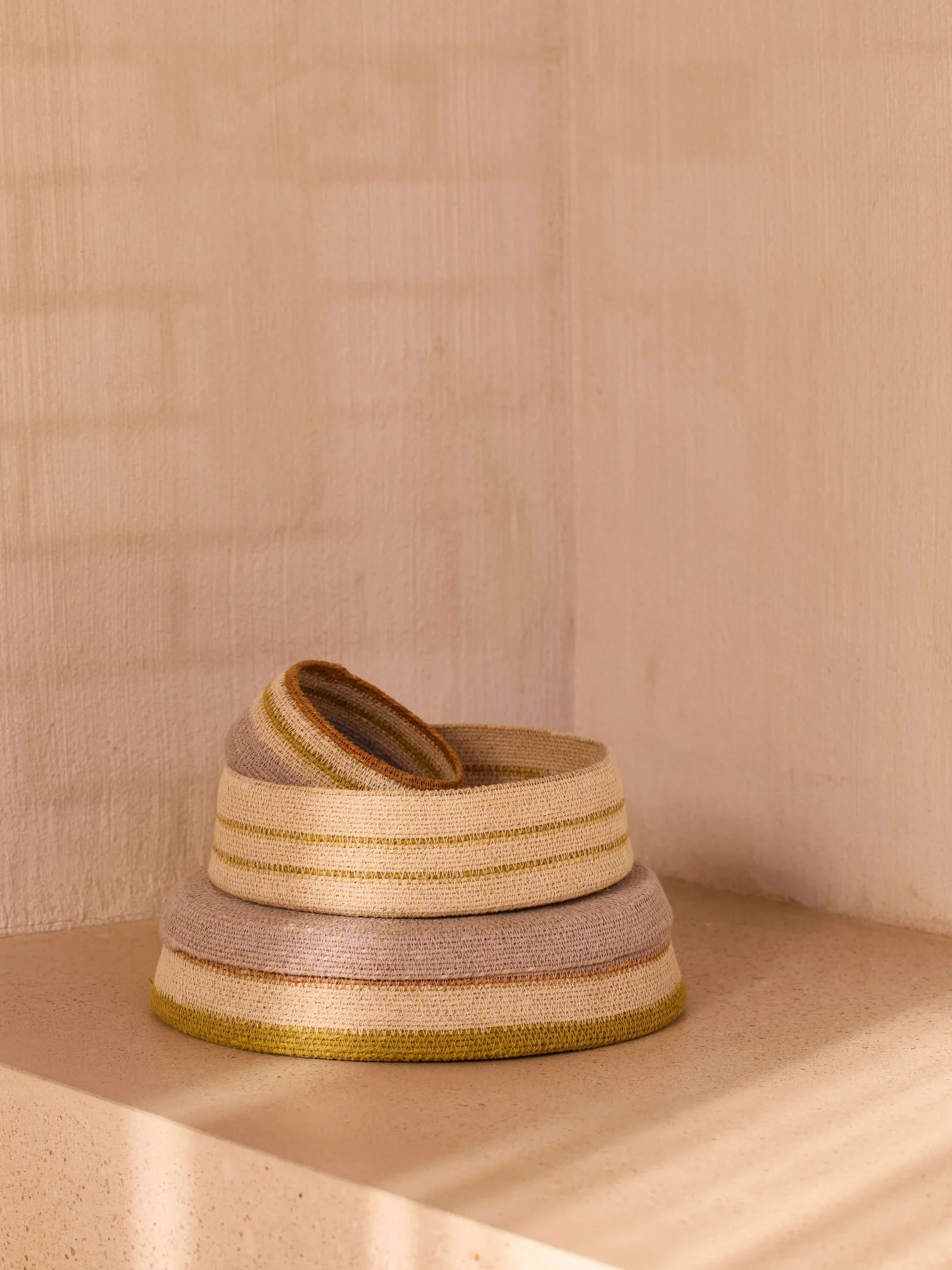Sabine Woven Basket Trio