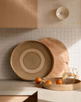 Sabine Woven Tray - Tan