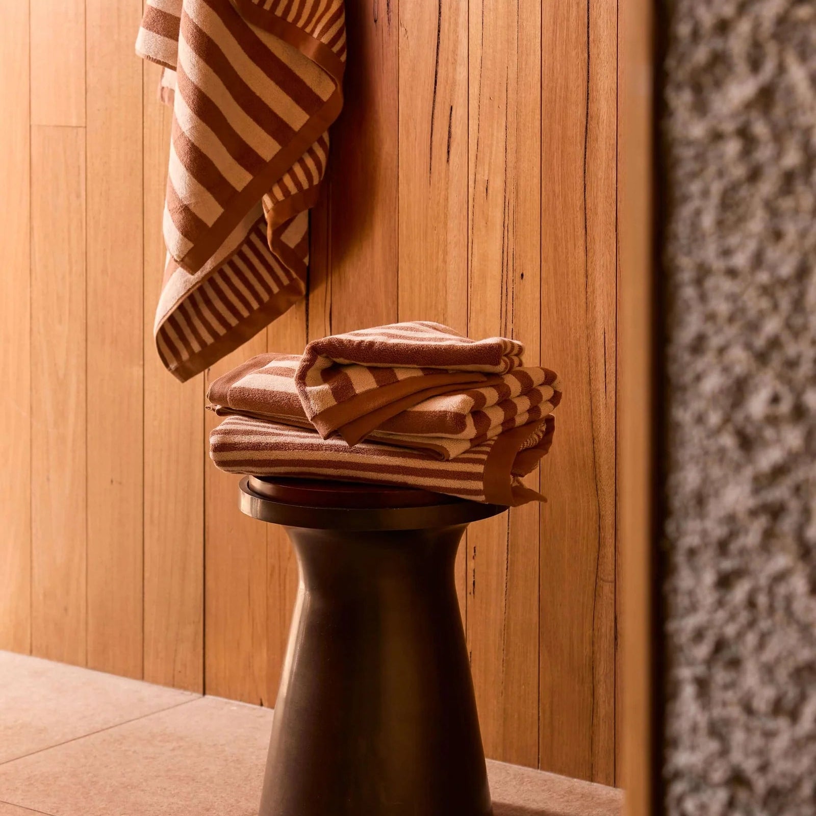 Raye Terracotta Towels