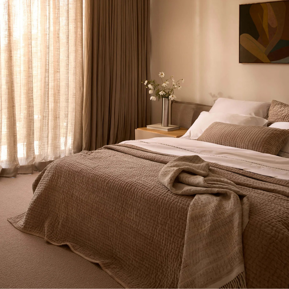 Cino Cotton Velvet Lumbar Cushion