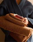 Tweed Brulee Towels