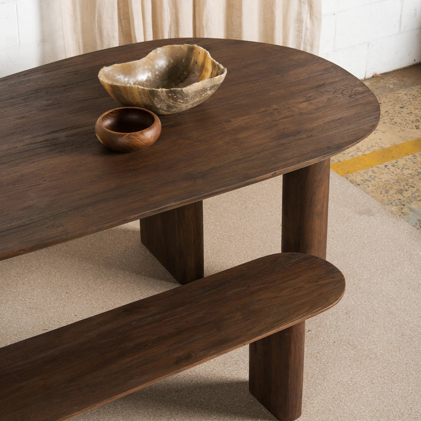 Lief Pebble Bench
