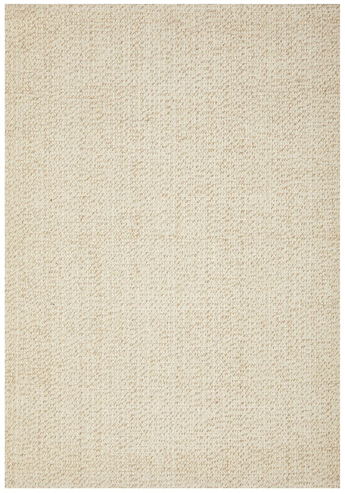 Alma Handloomed Rug - Cream