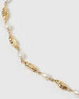 Mimi Pearl and Gold Neclace By Arms of Eve