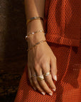 Mimi Pearl and Gold Bracelet