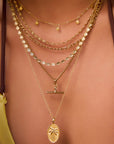 Zahara Gold Neclace by Arms of Eve