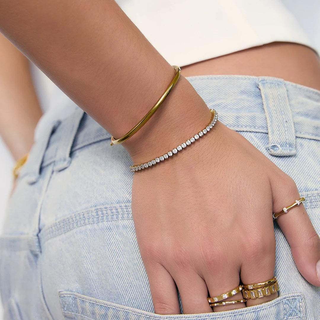 Allegra Tennis Bracelet by Arms of Eve