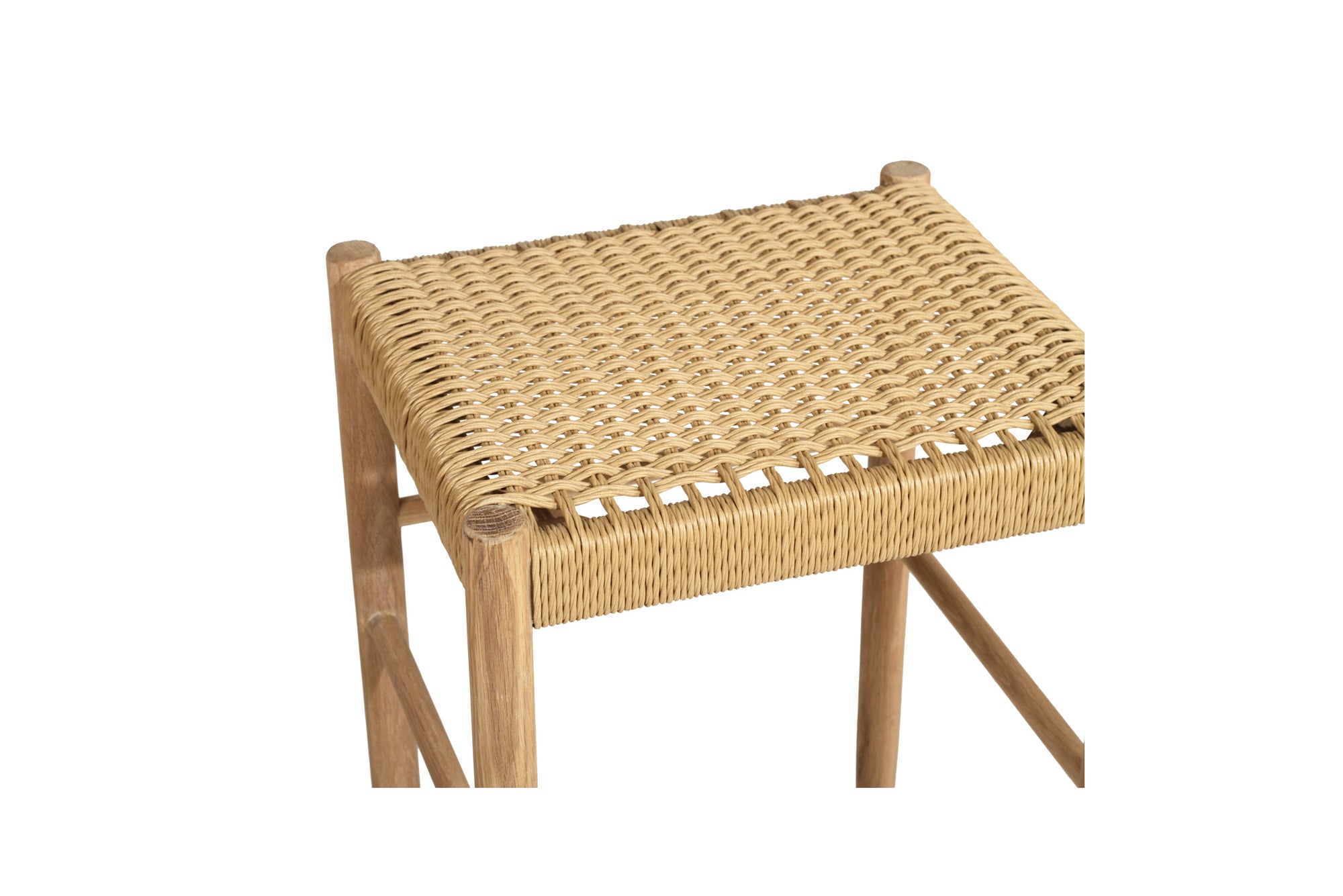 Portland Woven Seat Stool
