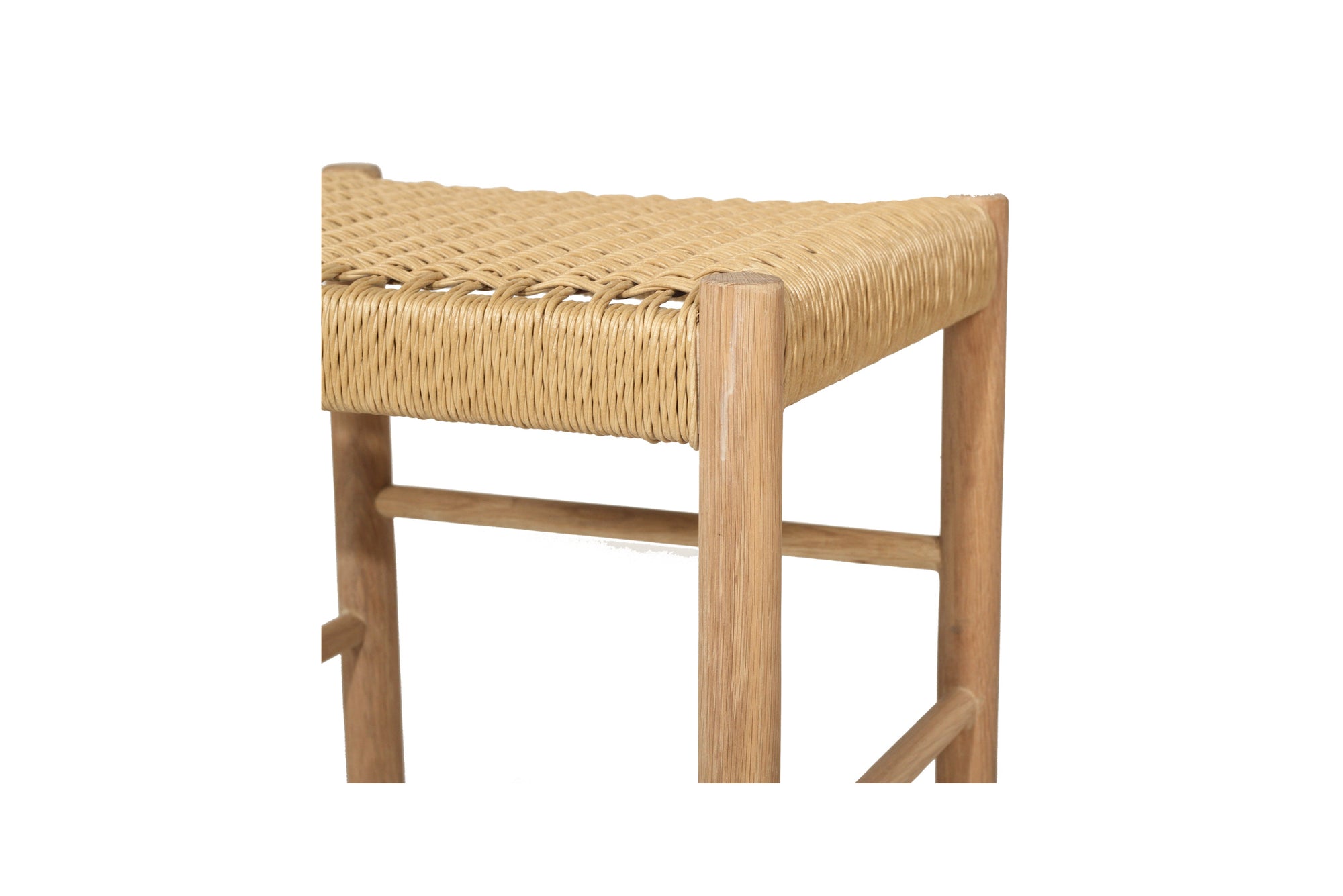 Portland Woven Seat Stool