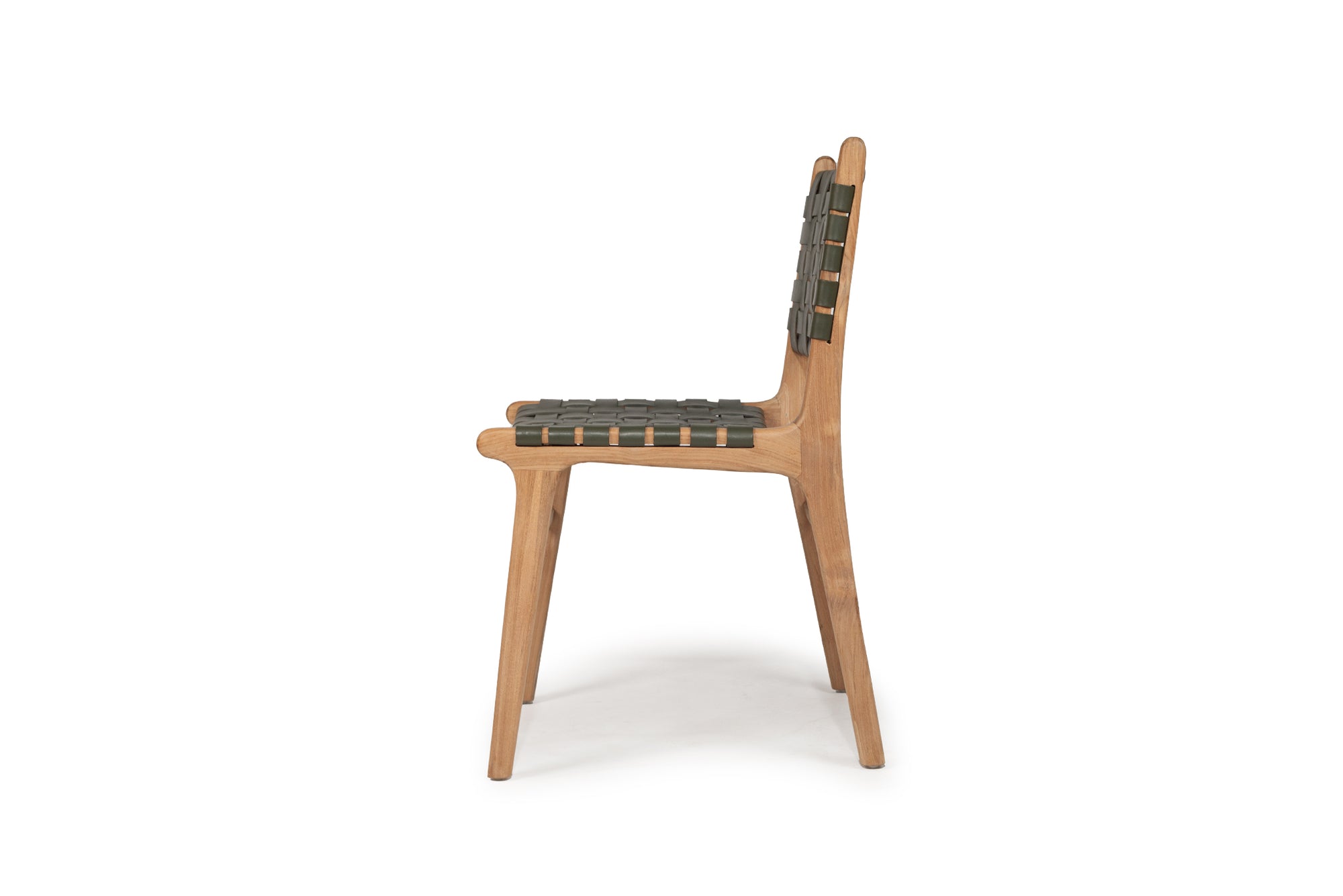 Paloma Woven Leather Dining Chair