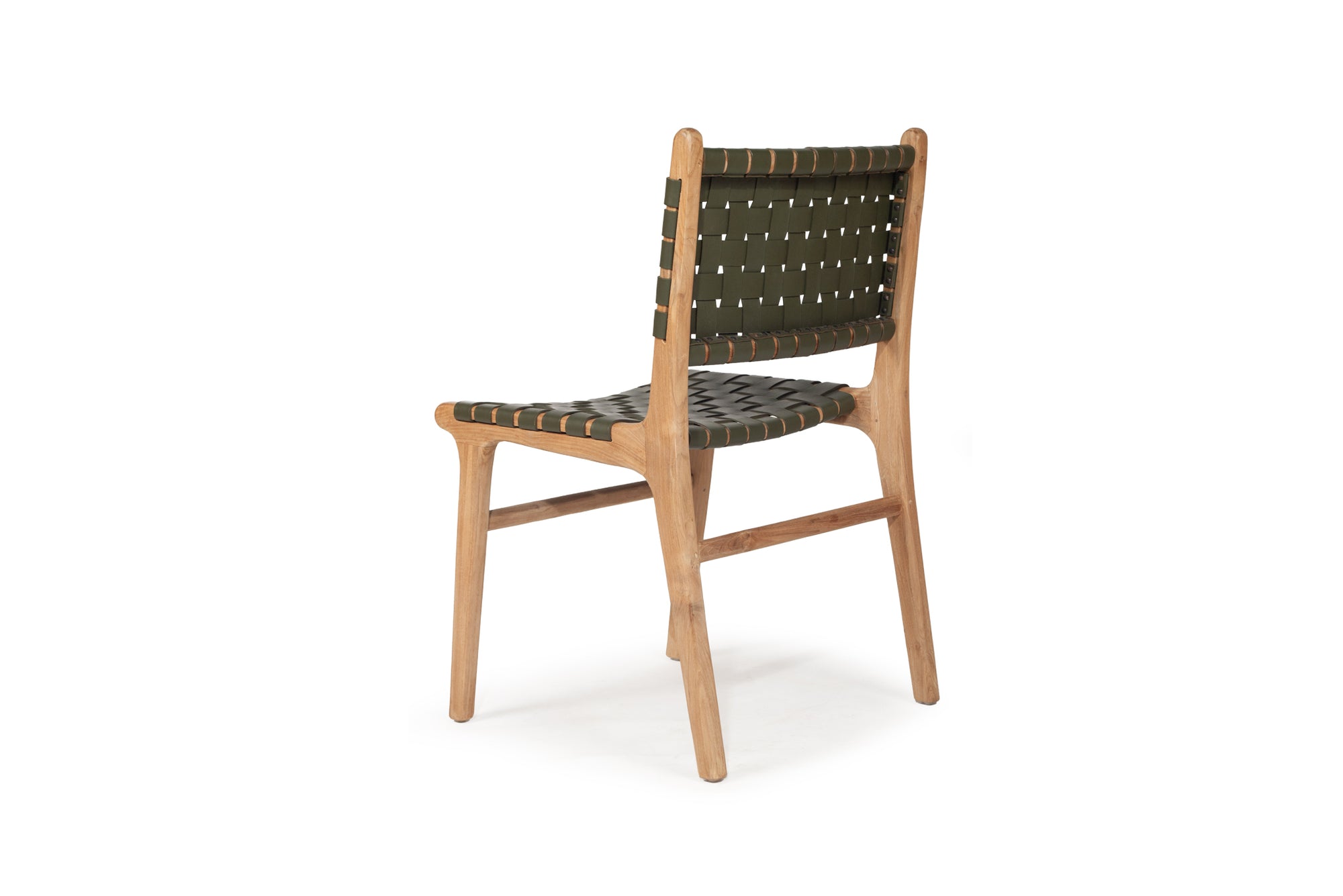 Paloma Woven Leather Dining Chair