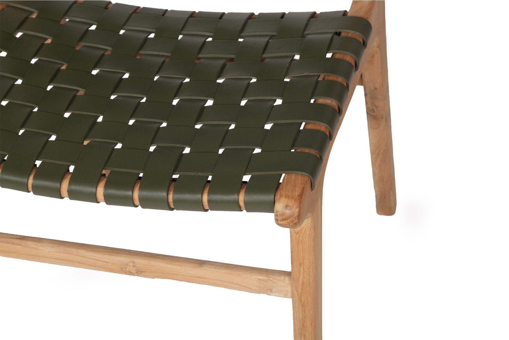 Paloma Woven Leather Dining Chair