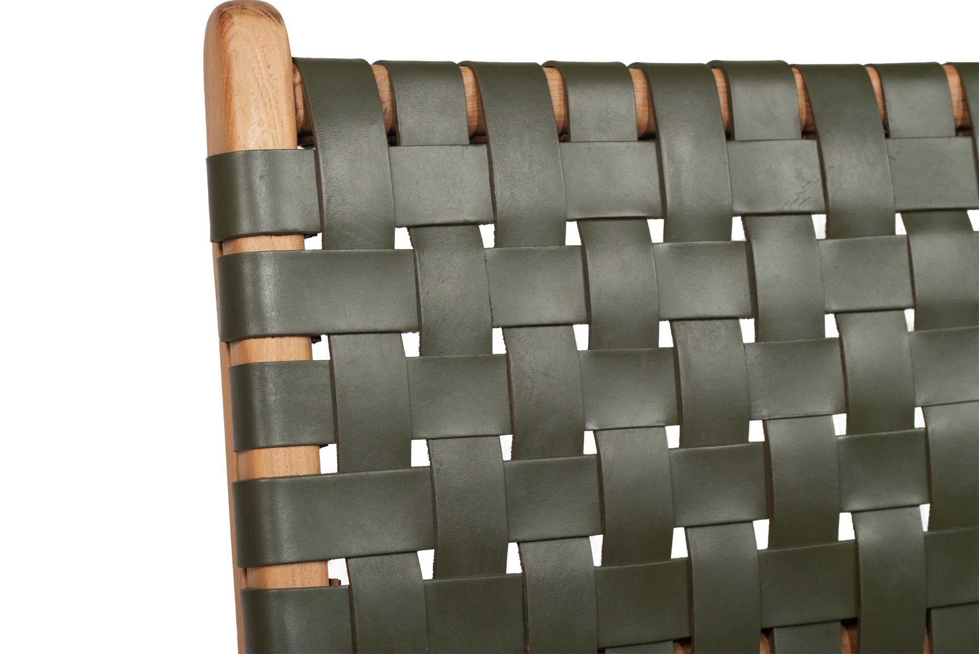 Paloma Woven Leather Dining Chair