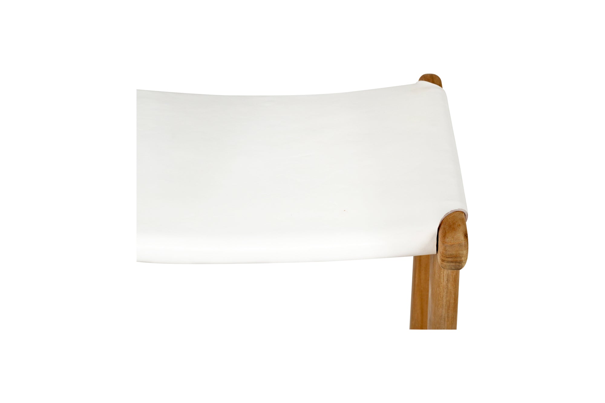 Paloma Flat Leather Saddle Stool