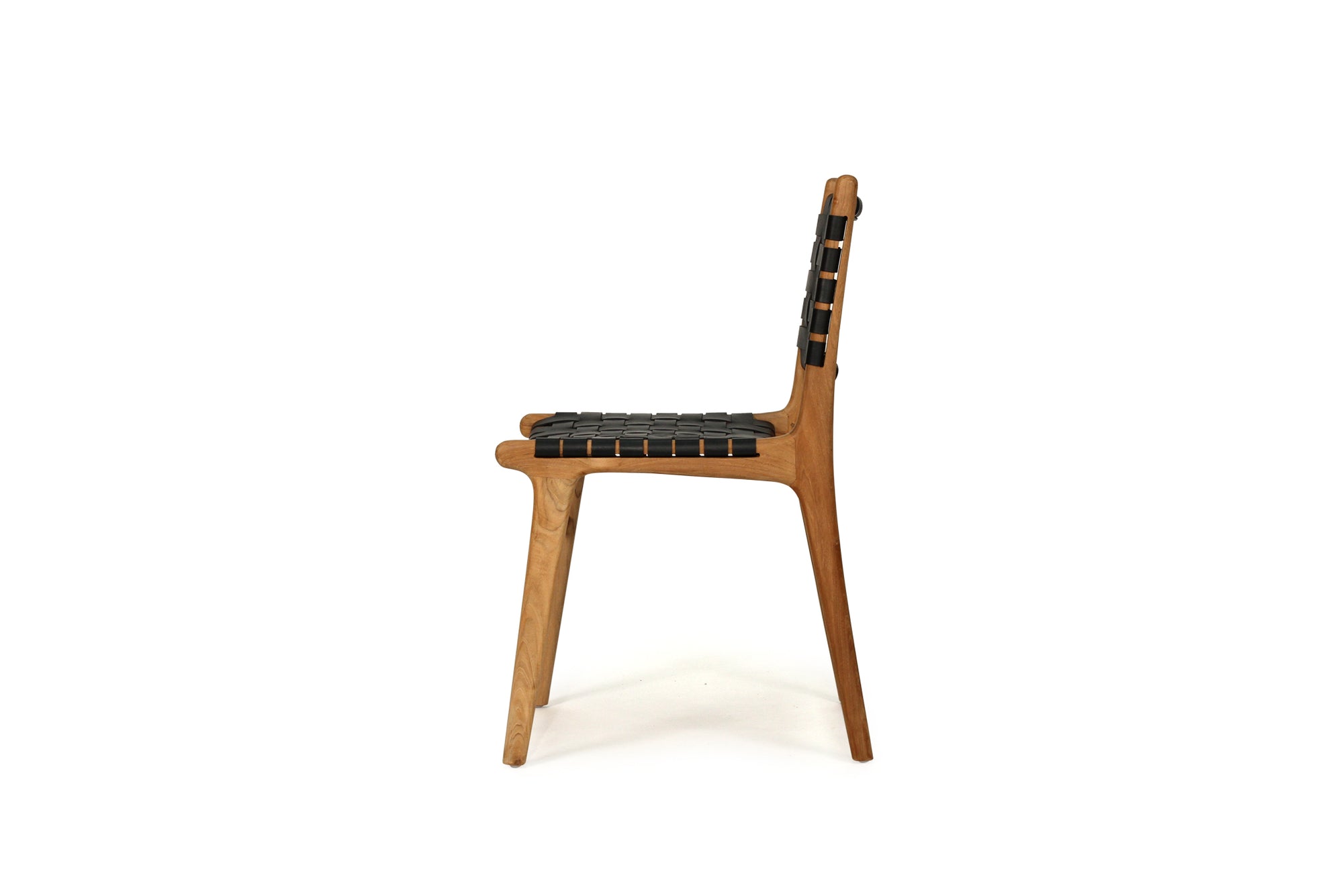 Paloma Woven Leather Dining Chair