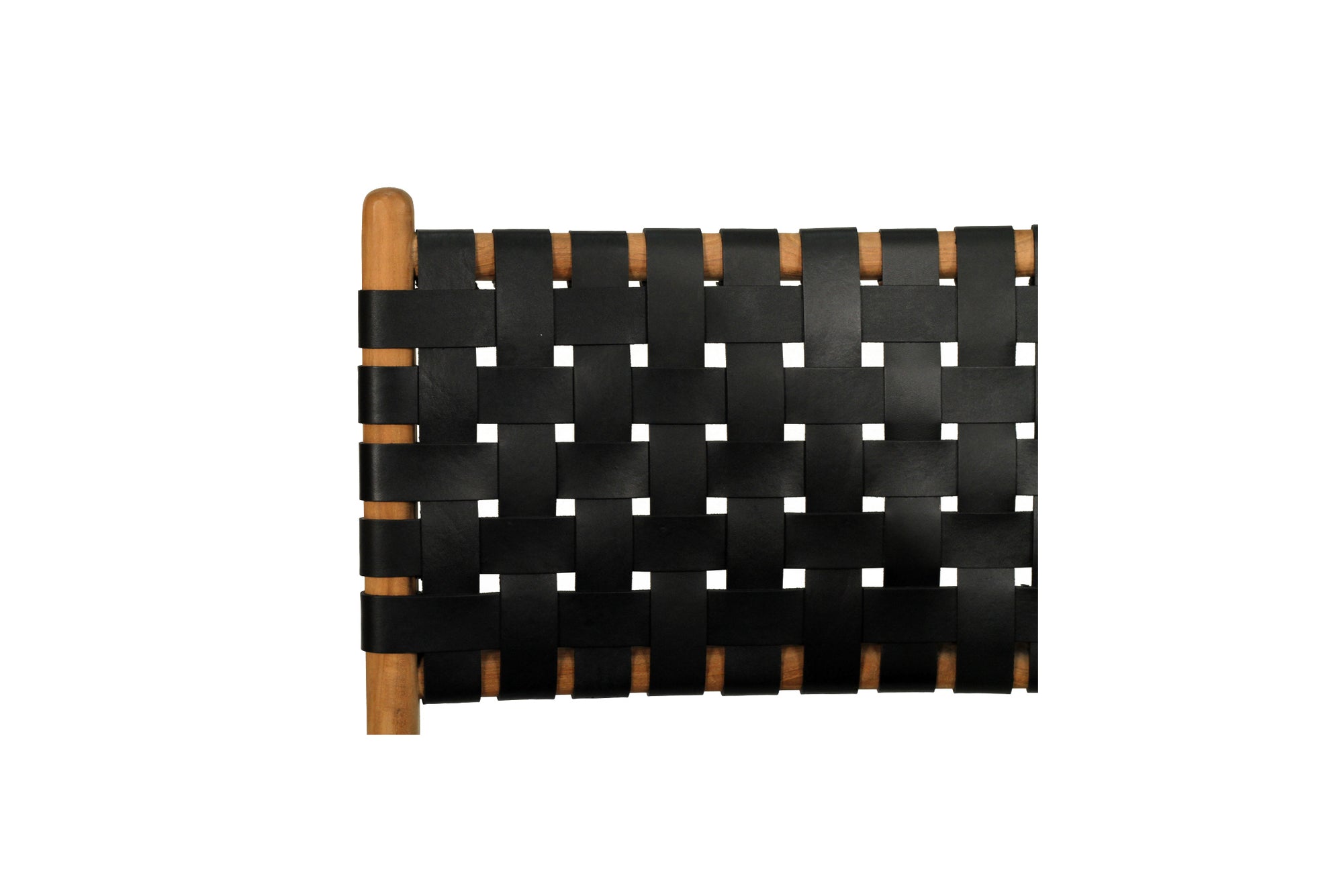 Paloma Woven Leather Dining Chair