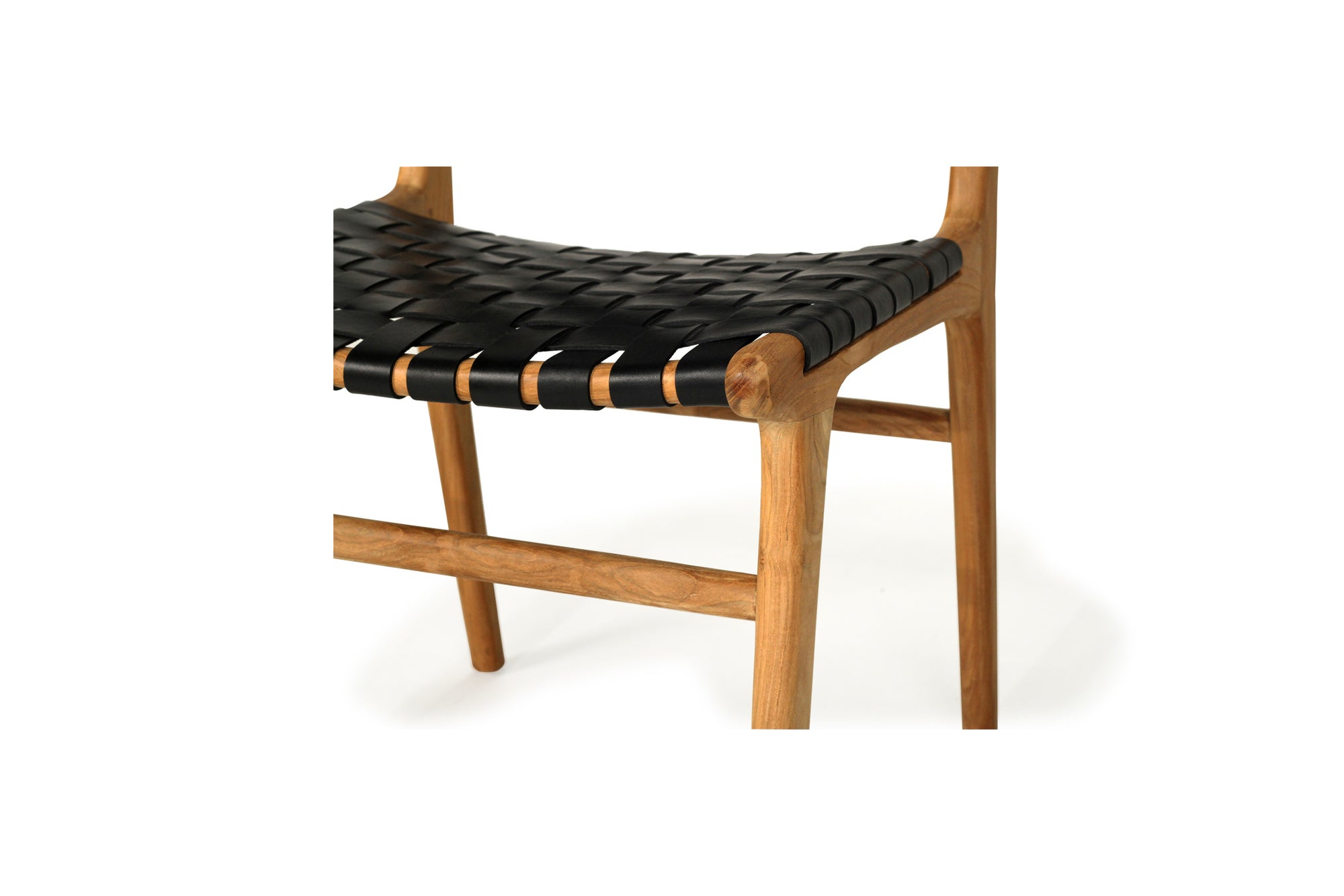 Paloma Woven Leather Dining Chair