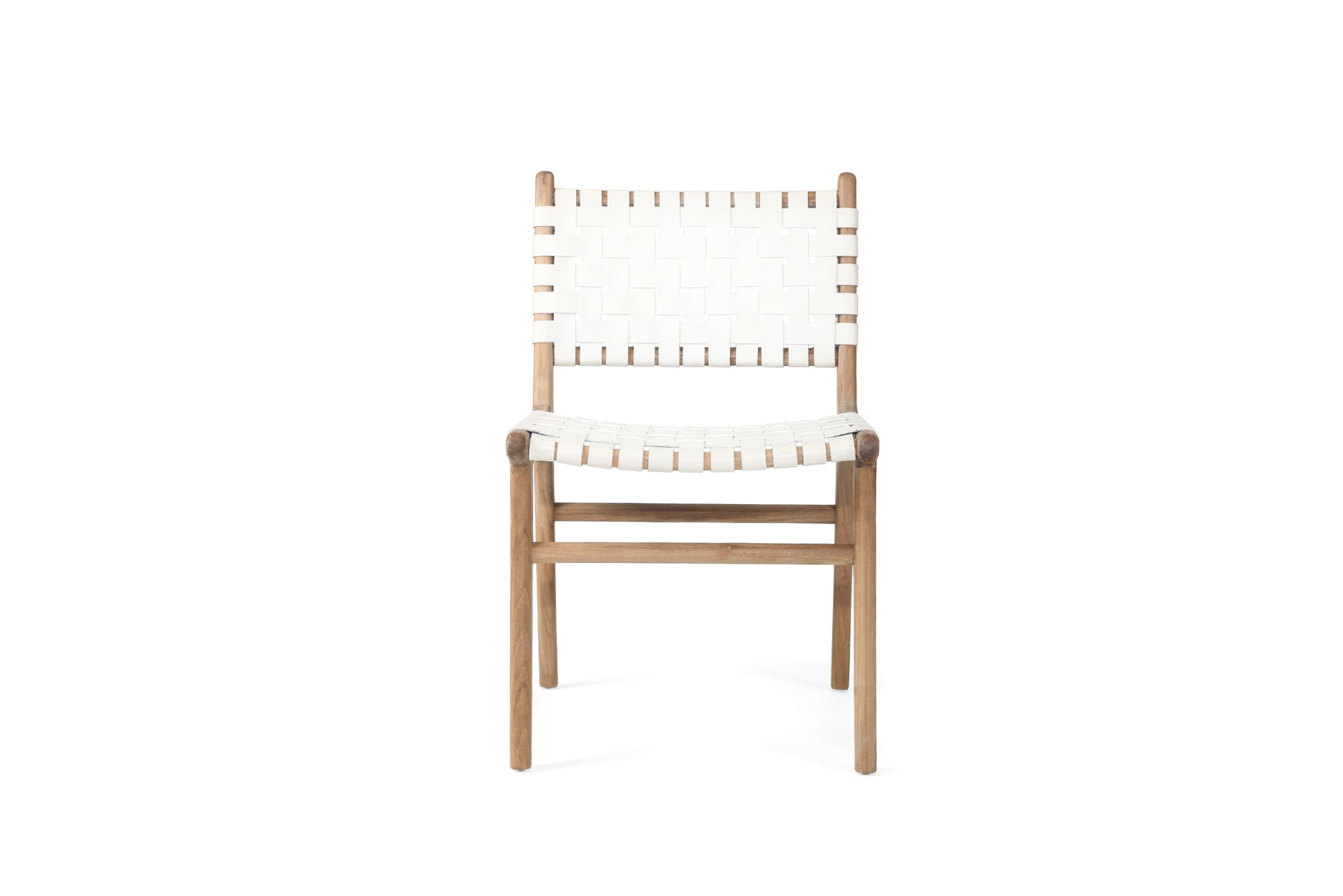 Paloma Woven Leather Dining Chair