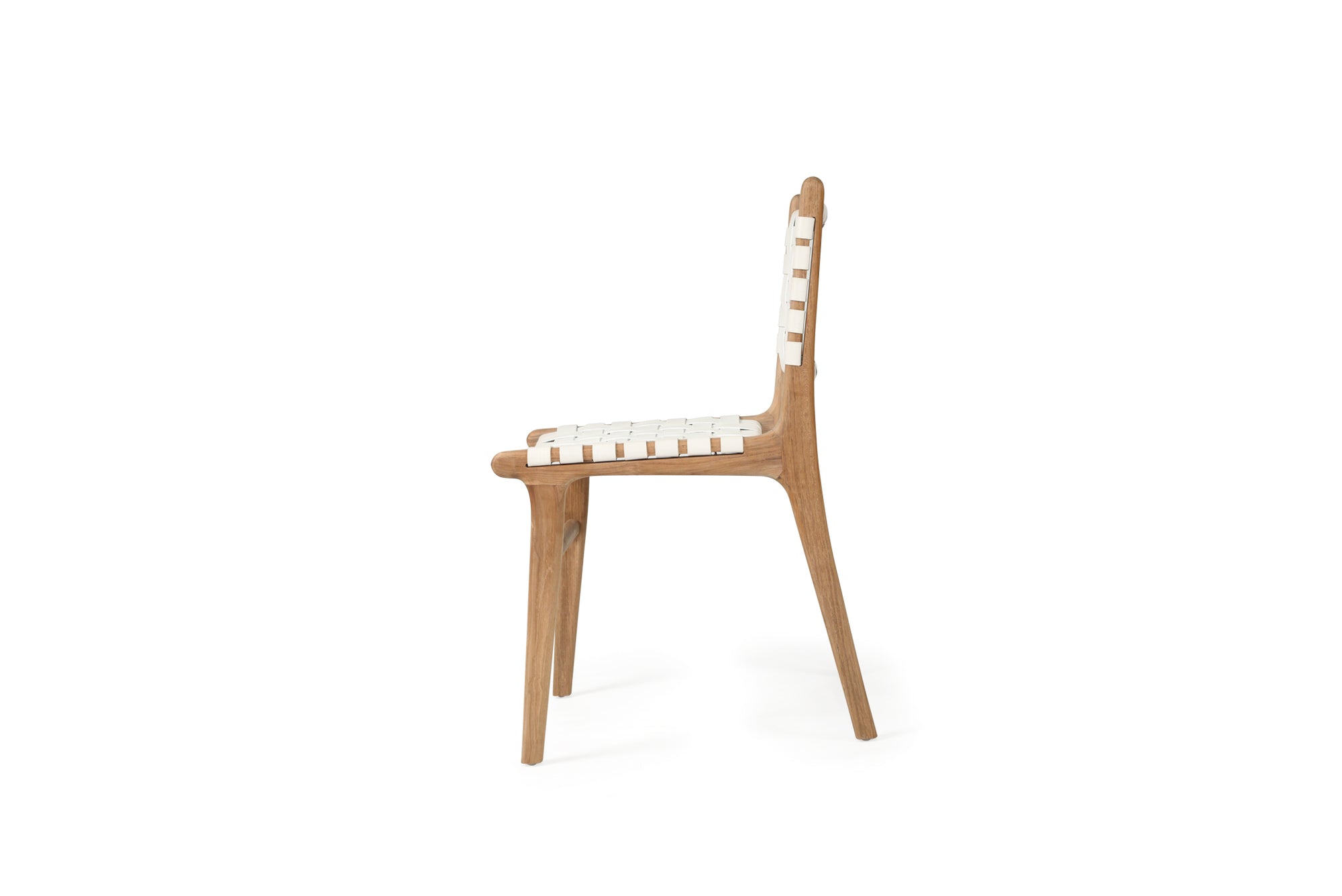 Paloma Woven Leather Dining Chair