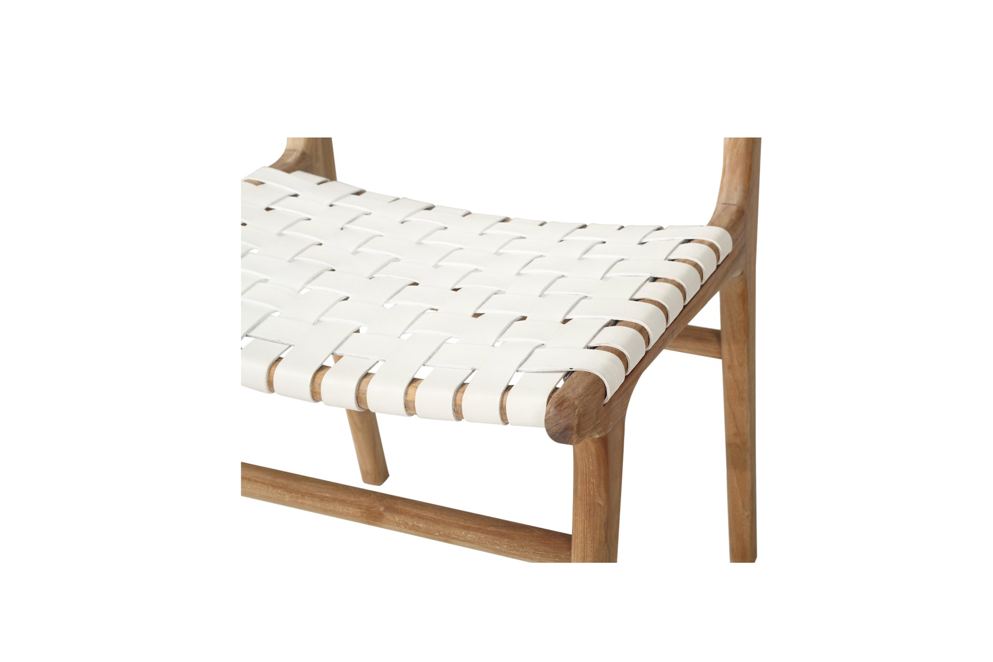 Paloma Woven Leather Dining Chair