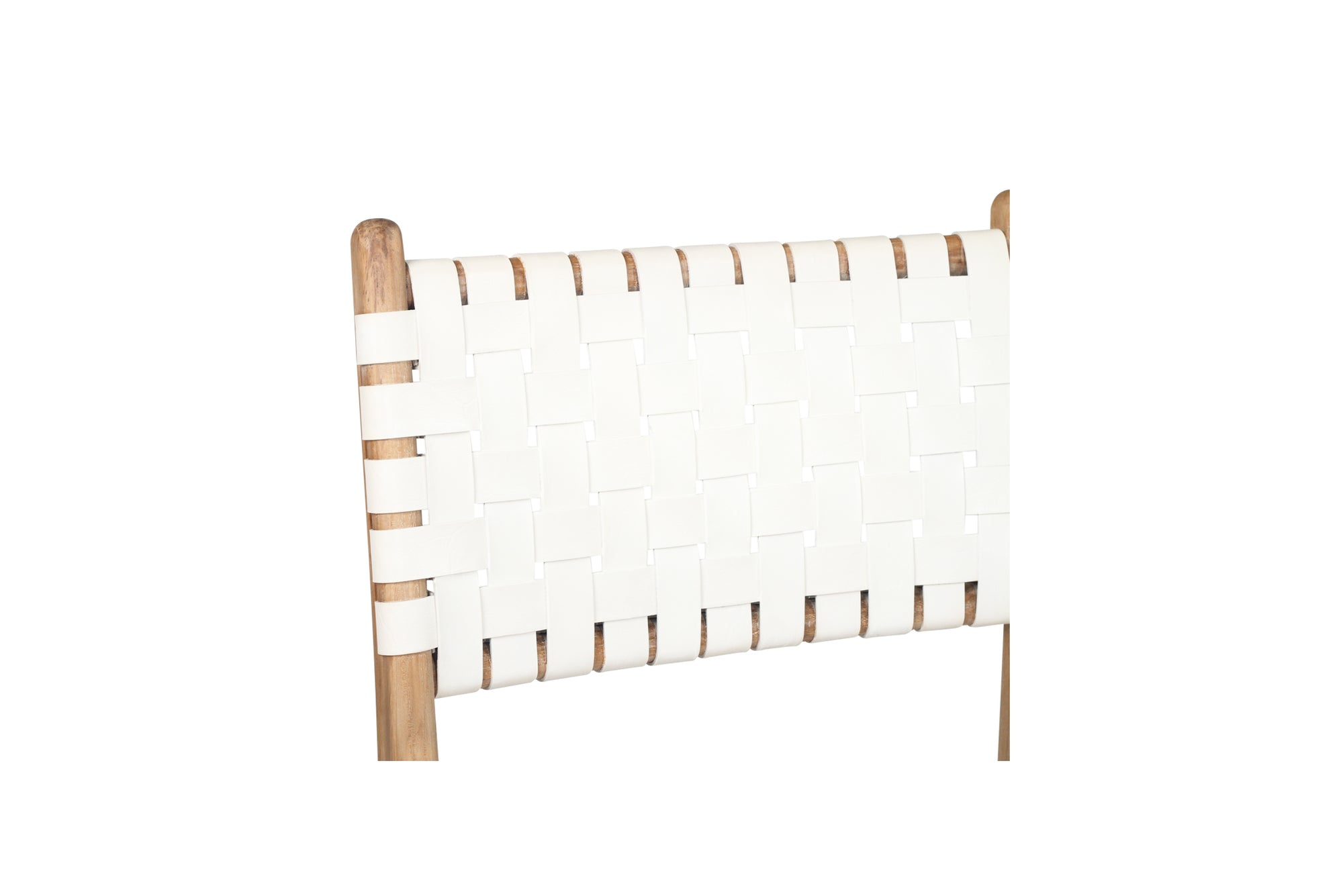 Paloma Woven Leather Dining Chair