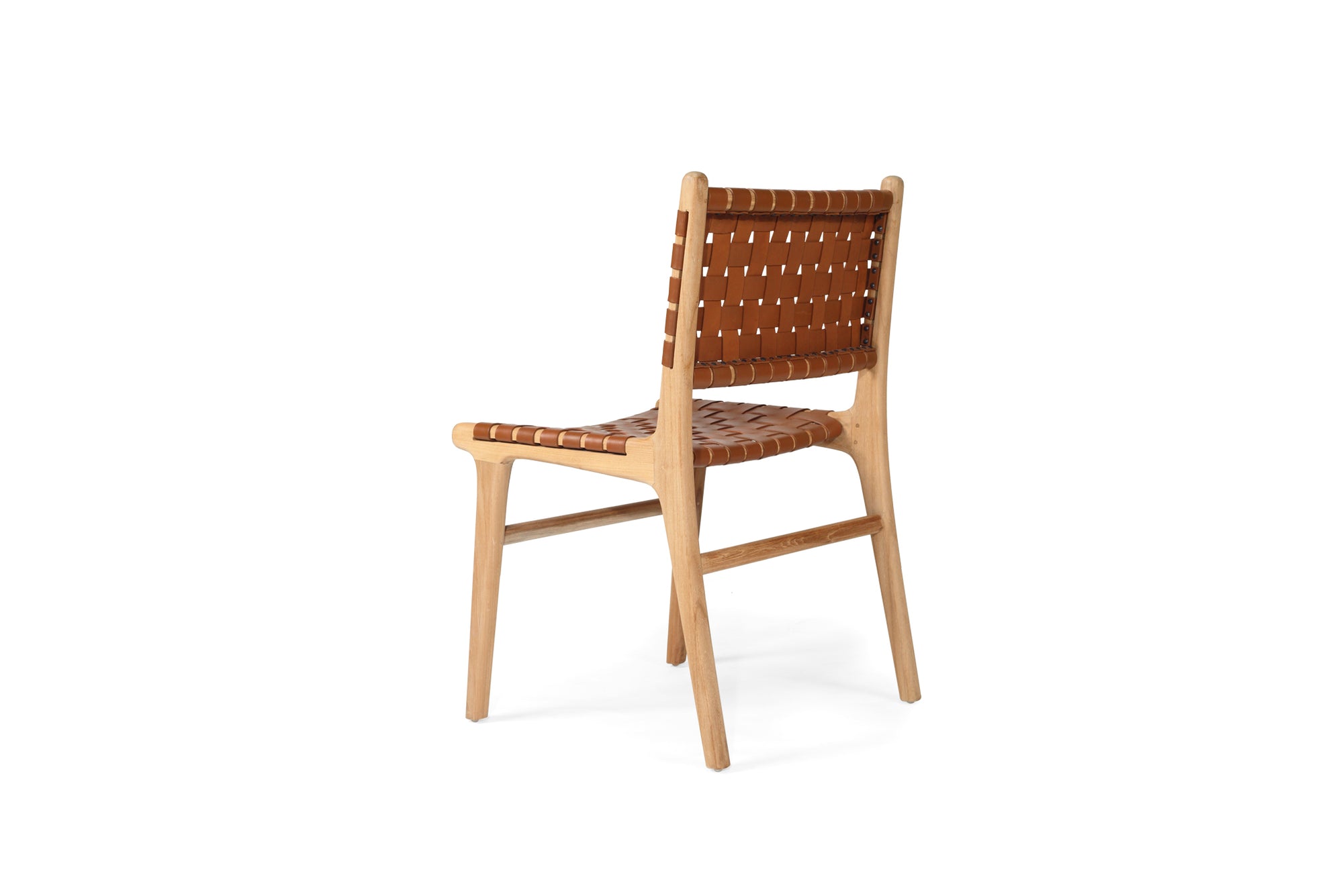 Paloma Woven Leather Dining Chair