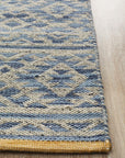 Rhundu Blue Natural Vintage Rug