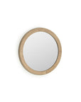Retreat Round Timber Mirror