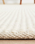 Saka Flatwoven Rug White