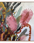 Bottle Brush in Bloom Canvas Art Print