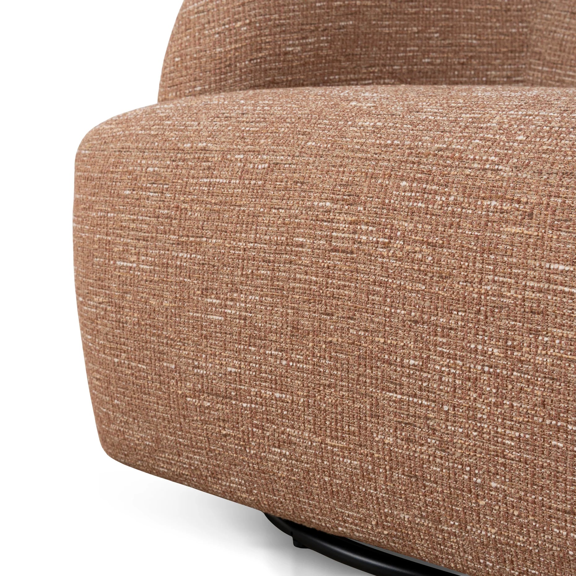 Voyager Swivel Armchair - Clay Brown