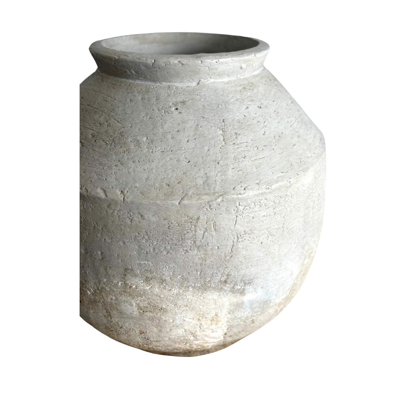 Cargo Pot - White Stone