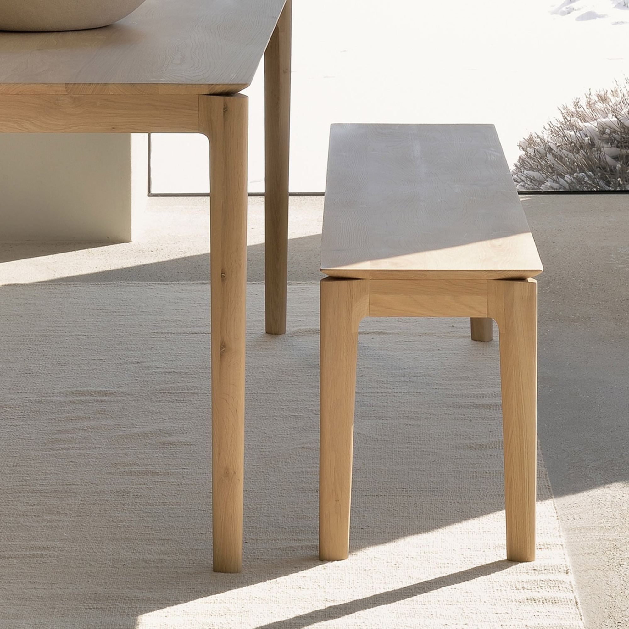 Ethnicraft Oak Bok Bench